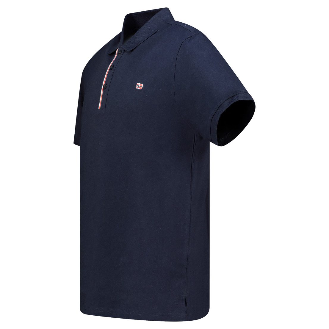 Geographical Norway Poloshirt Herren Poloshirt Kurzarm 100% Baumwolle Piqué Regular Fit