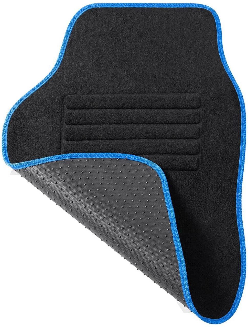 Woltu Auto-Fußmatten (4 St), mit 4 Matten Autoteppich Wasser rutschfeste