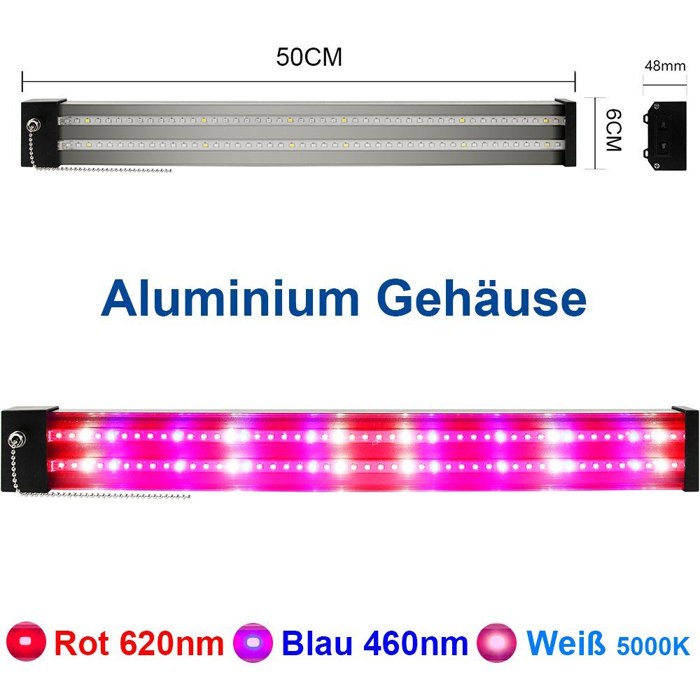 Sunicol Pflanzenlampe LED Vollspektrum Pflanzenlampe, Anschließbar, günstig online kaufen
