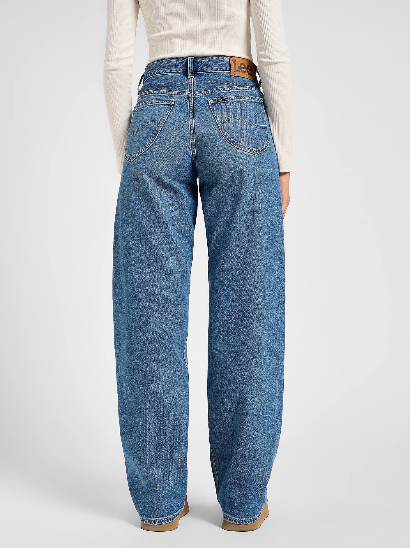 Lee® Stretch-Jeans LEE RIDER LOOSE modern mid 112355132