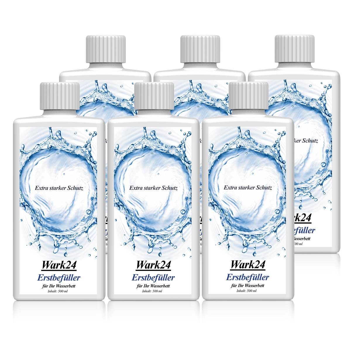 Wark24, Wasserbett Wark24 Erstbefüller für Ihr Wasserbett 500ml - Extra starker Schutz (6