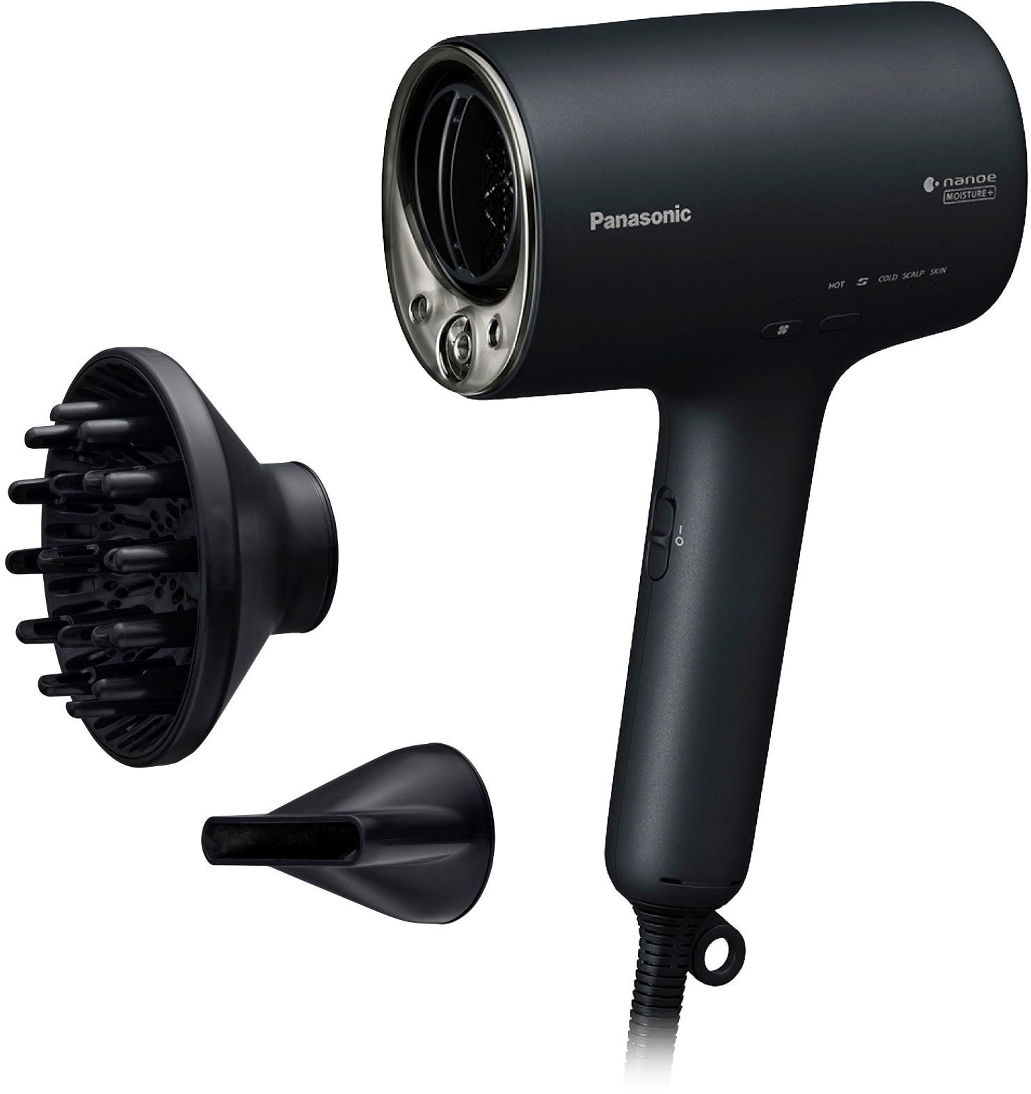 Panasonic Haartrockner EH-NA0J-N825, 1600 W, nanoe MOISTURE+ und Mineral Haartrockner, vielseitige Modi, kompakt