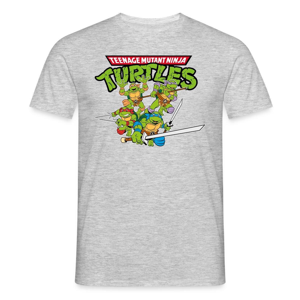 T-Shirt Teenage Mutant Ninja Turtles Logo Männer T-Shirt