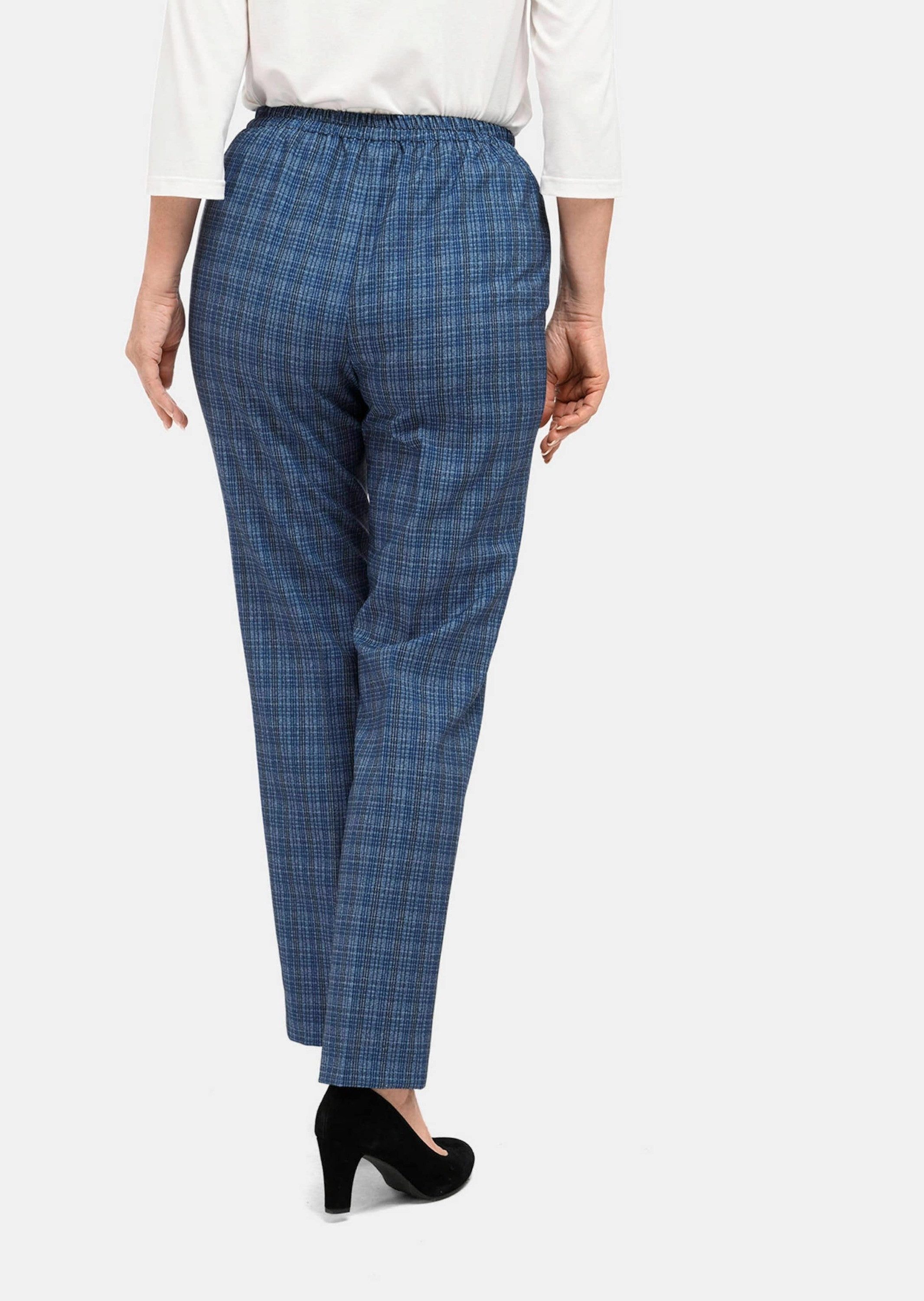 GOLDNER Schlupfhose Kurzgröße: Re-fresh Karoschlupfhose günstig online kaufen