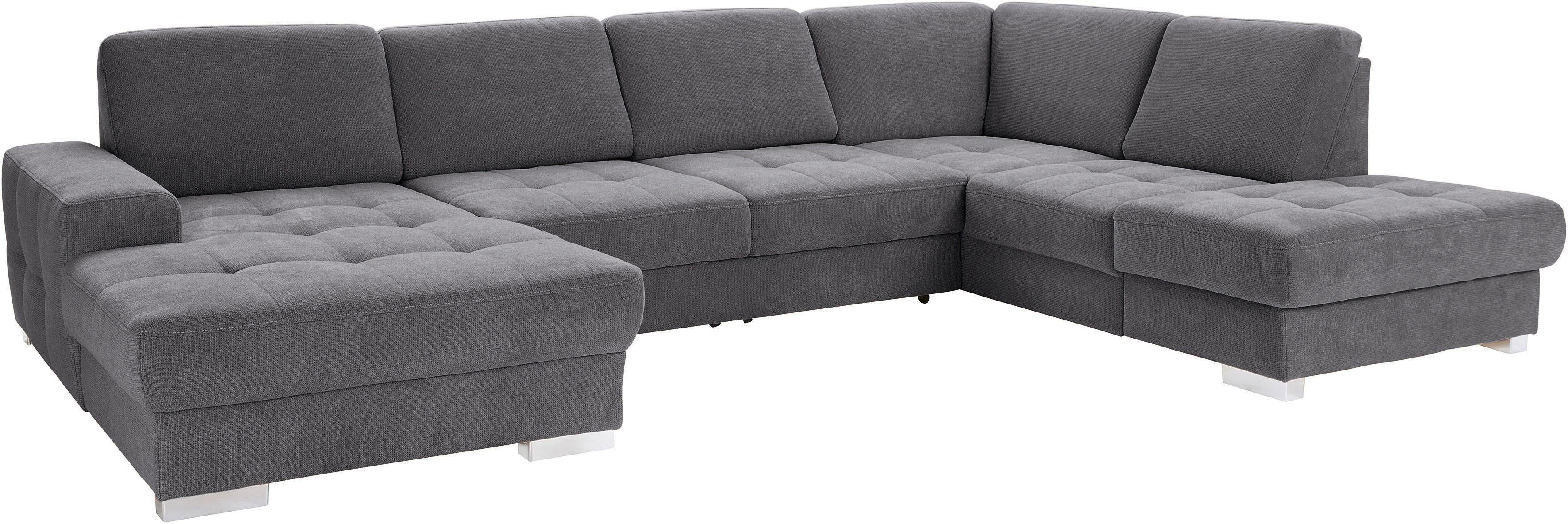 sit&more Wohnlandschaft "Santorini U-Form" mit Federkern und Sitztiefenvers günstig online kaufen