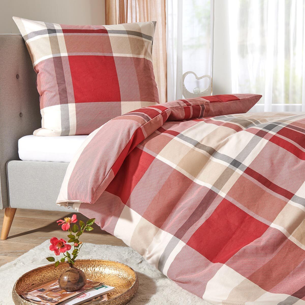 TRAUMSCHLAF Bettwäsche Lech, Flanell, 2 teilig, günstig online kaufen