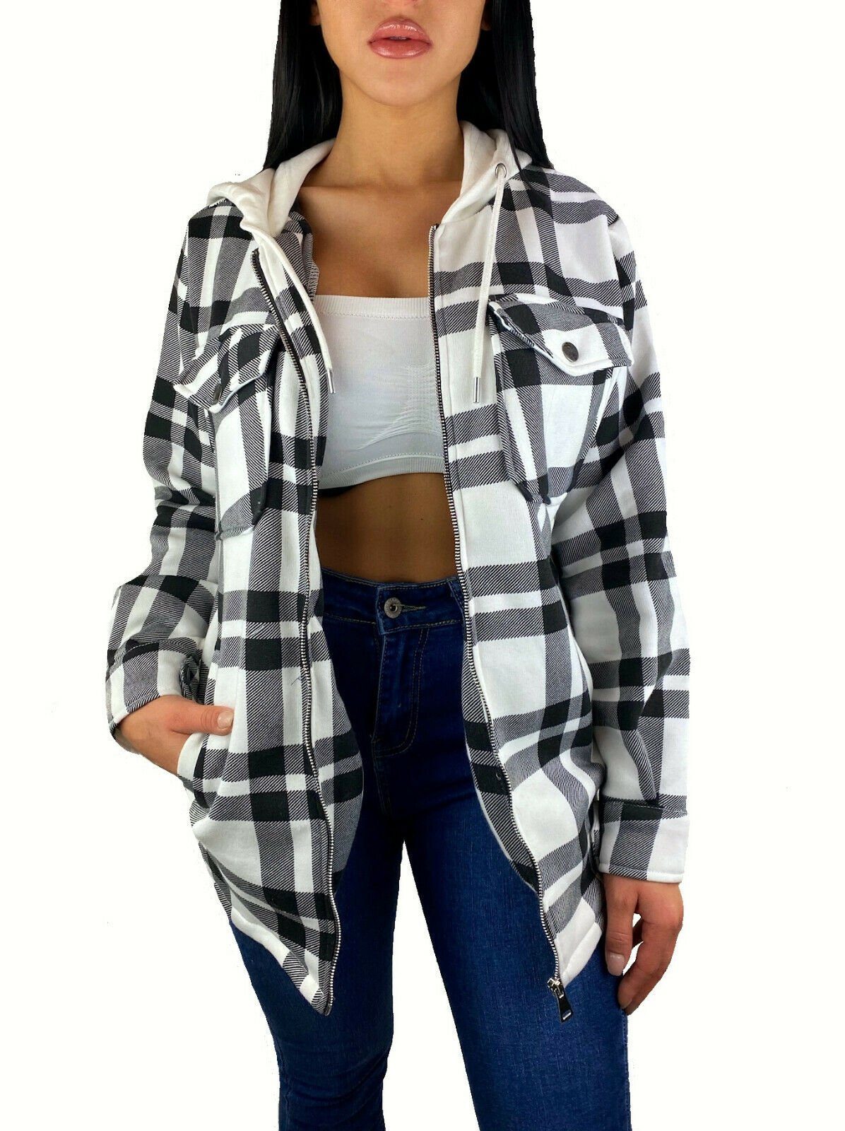 Worldclassca Flanellhemd Worldclassca DAMEN HEMDJACKE KARIERT günstig online kaufen
