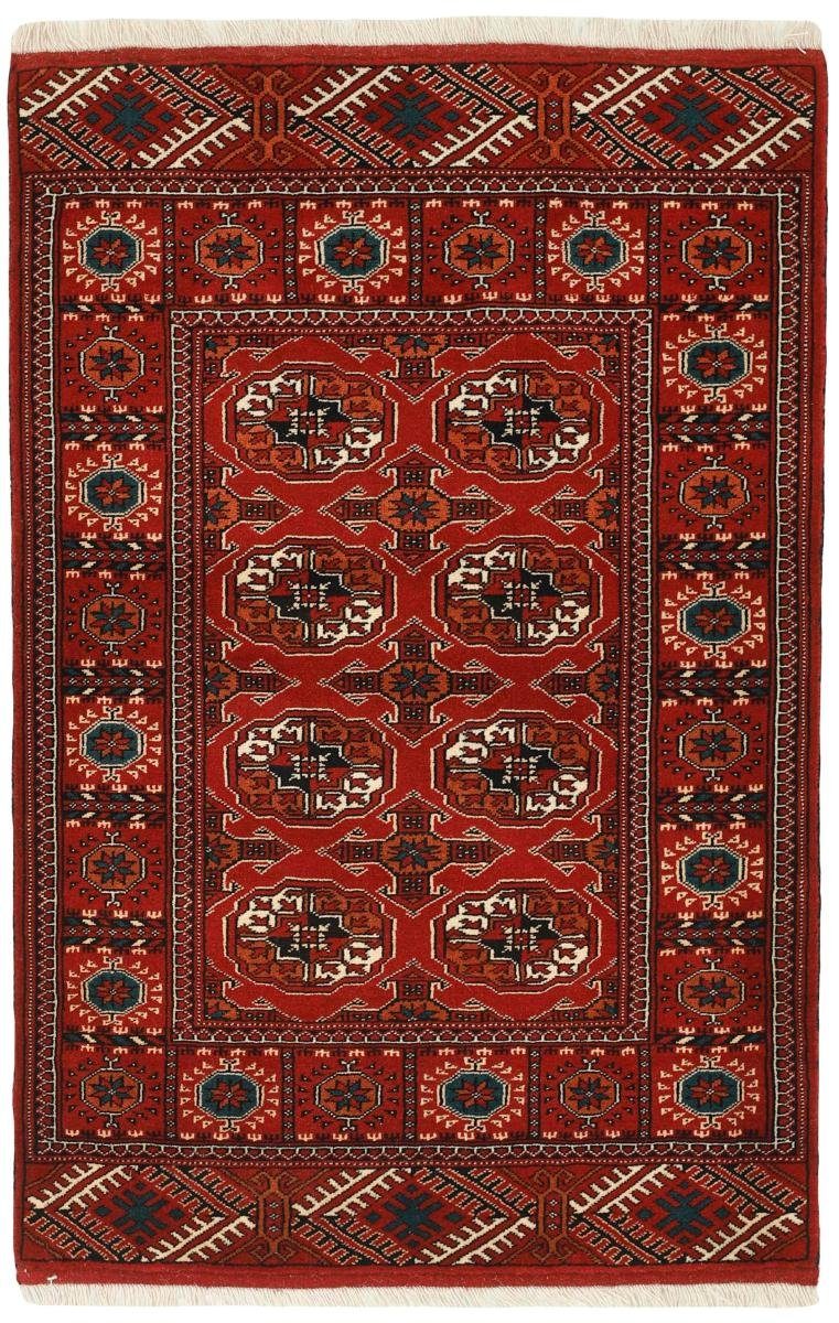 Turkaman Trading, Perserteppich, rechteckig, 85x129 Nain 6 Handgeknüpfter mm Orientteppich Höhe: / Orientteppich