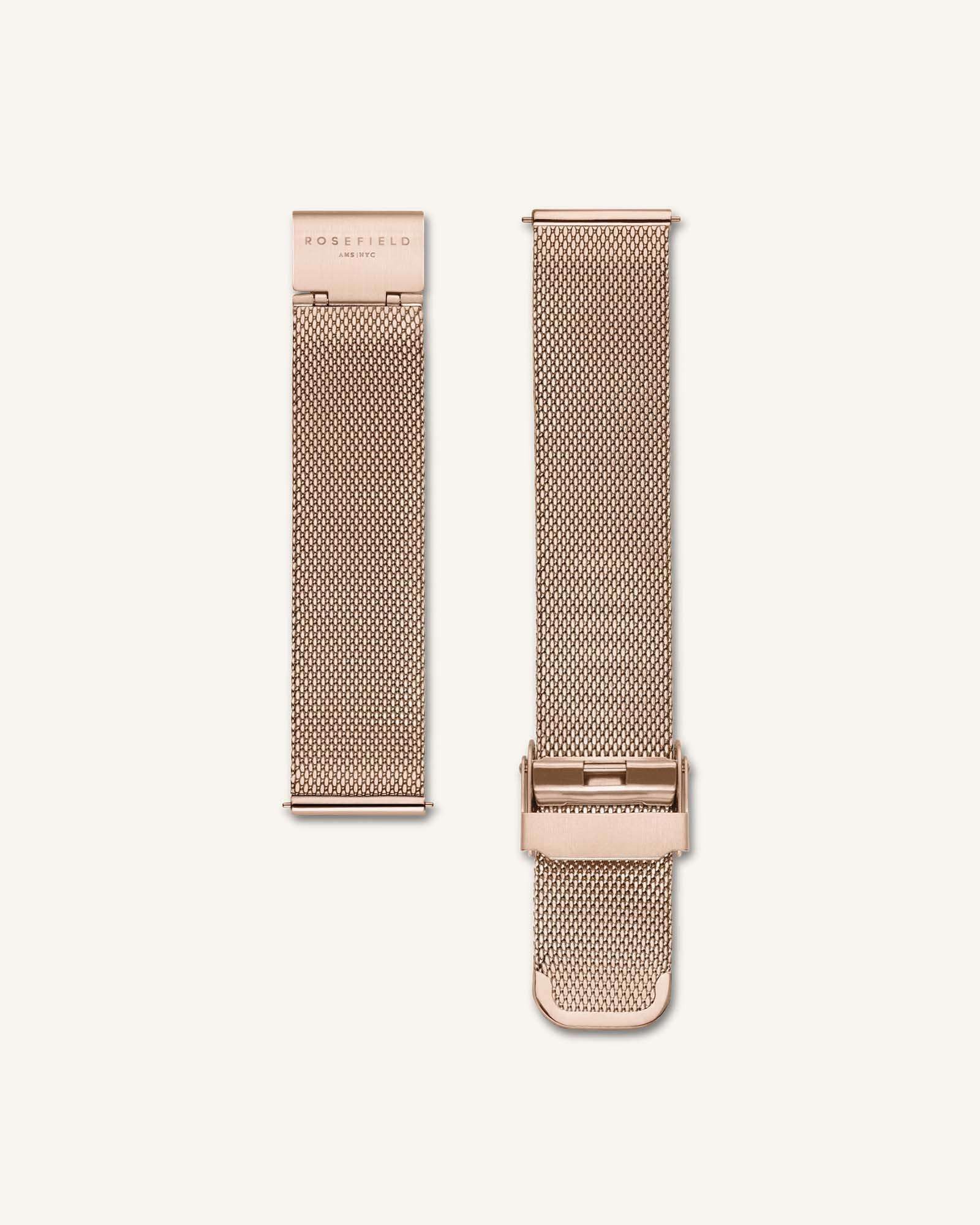ROSEFIELD Quarzuhr ROSEFIELD West Village Gift Set Damen Geschenkset 33mm + Mesh-Armband