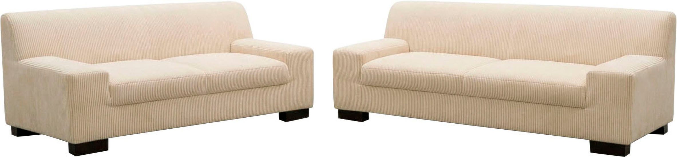OTTO home Polstergarnitur Faxe aus 2-Sitzer und 3-Sitzer, (Set, 2-tlg), aus haustierfreundlichem Pet Friendly Cord