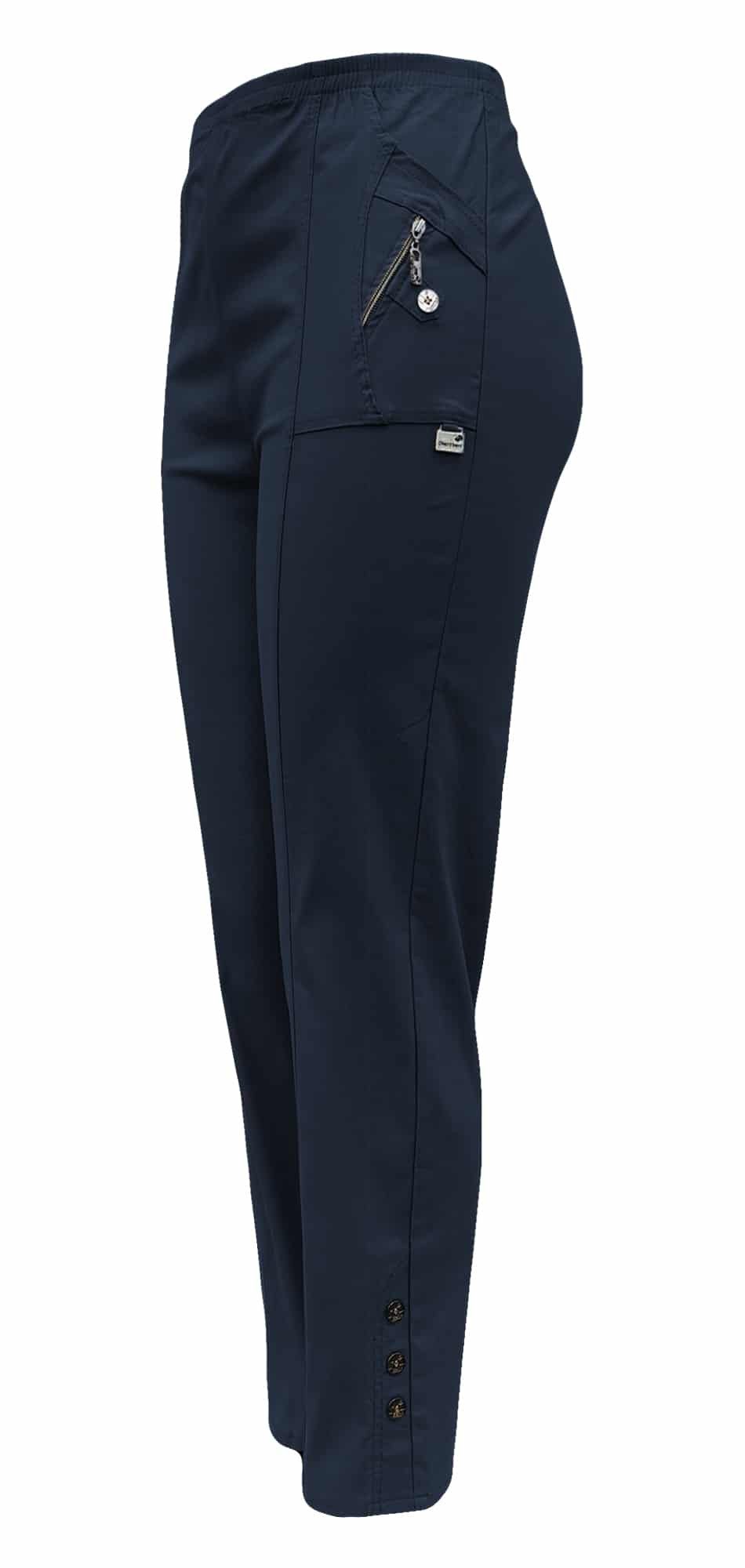 Cherry Berry Thermohose Schlupfhose für Damen Übergangshose mit leichtem Thermofleece auch große Größen erhältlich, Innenfleece