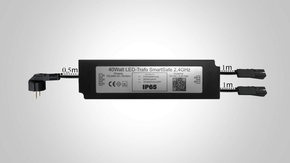 LIGHTVISION FLEX SmartSafe Trafo-Dimmer 40W Trafo
