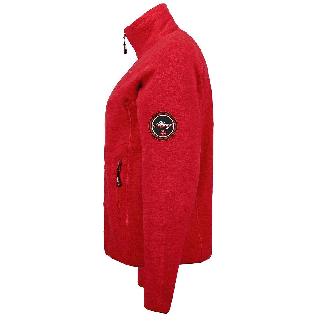 und Rot Norway zu leicht Fleecejacke Damen flauschig Geographical - warm tragen, G-TARELLA