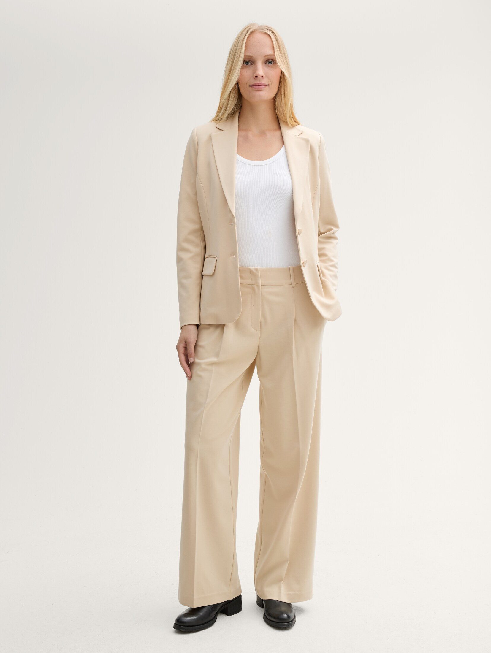 TOM TAILOR Stoffhose Lea Wide Leg günstig online kaufen