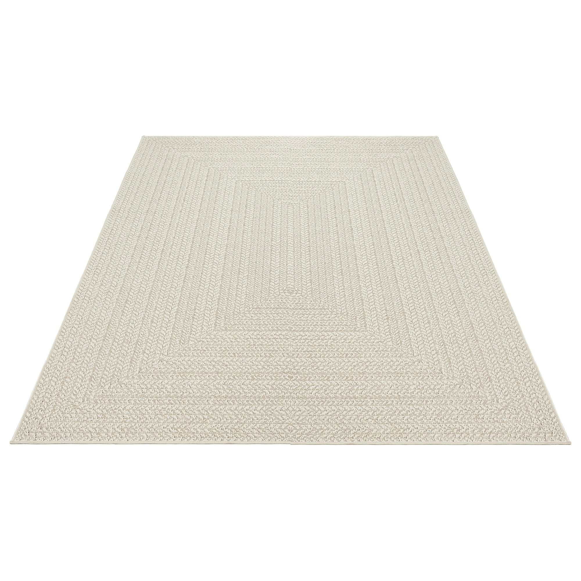 the carpet Outdoorteppich Kansas, rechteckig, Höhe: 1 mm, moderner robuster In und Outdoor Teppich Jute Look. Reduzierter Preis € 19,19. Unverbindliche Preisempfehlung € 44,99