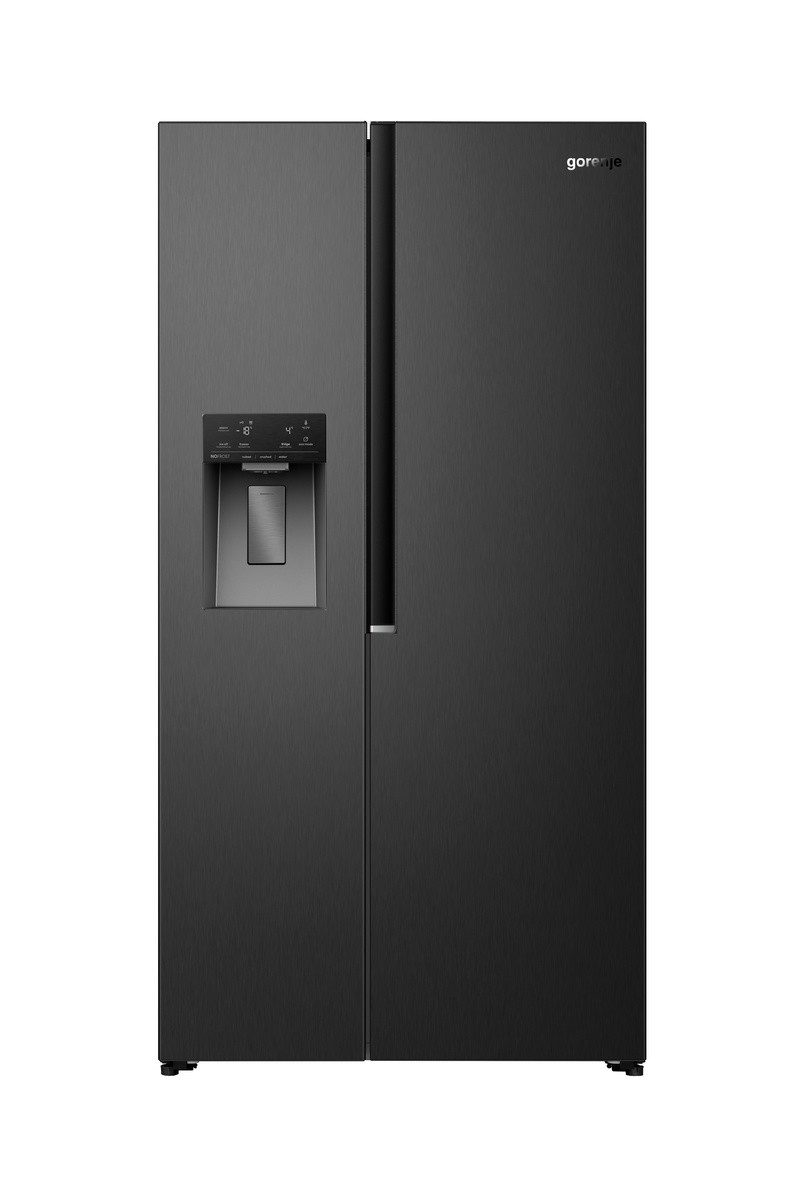 GORENJE Side-by-Side NRS917E61BX, 178,6 cm hoch, 91,1 cm breit, Wasser-& Eisspender