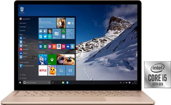 Microsoft Surface Laptop 4 Notebook (34,29 cm/13,5 Zoll, Intel Core i5 1145G7, Iris Plus Graphics, 512 GB SSD)