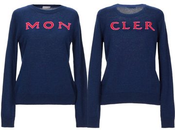 MONCLER Strickpullover MONCLER Logo Intersia Knitted Cashmere Jumper Sweater Sweatshirt Pulli