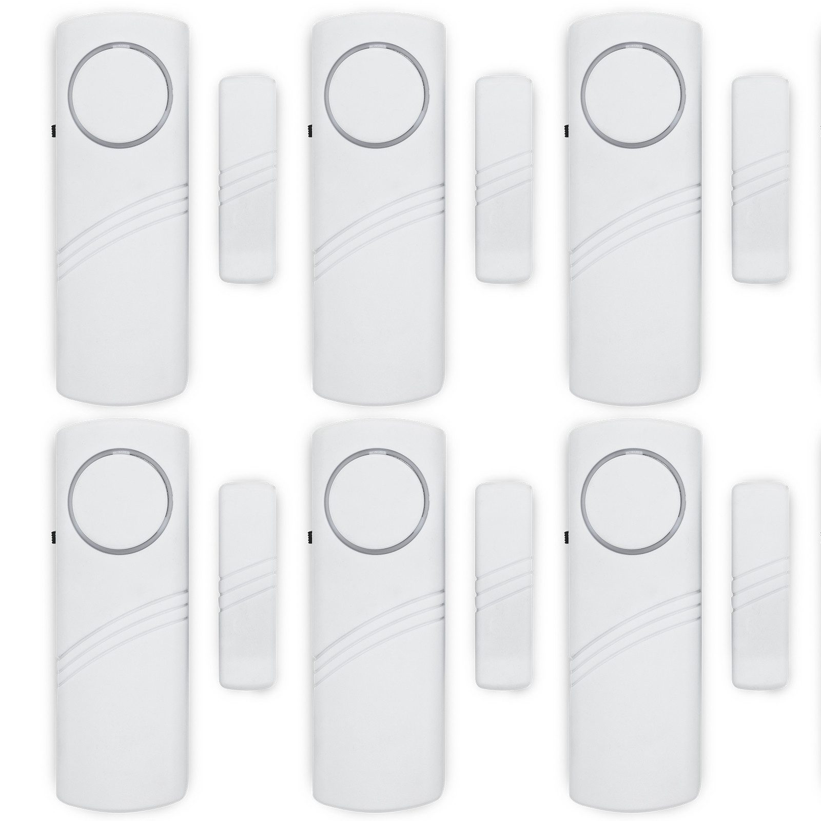 Adapter Universe 1 bis 36 Stück Türalarm Fensteralarm Alarmanlage Sirene Alarm Alarmsirene