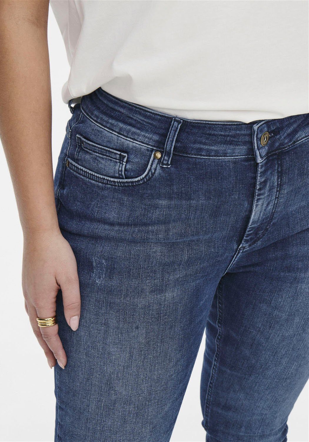 ONLY CARMAKOMA Skinny-fit-Jeans CARWILLY REG SKINNY JEANS DNM REA