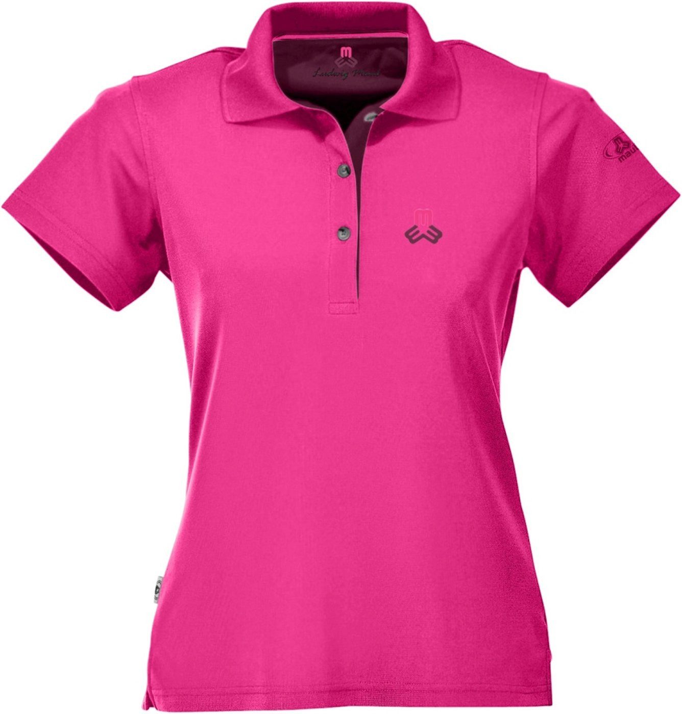 Poloshirt Aeschi fresh - Kurzarm Damen Funktions-Poloshirt lila