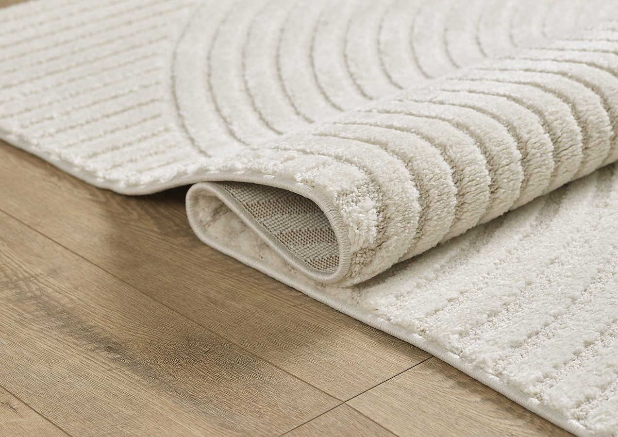 the carpet Teppich Everest, rechteckig, Höhe: 14 mm, moderner Wohnzimmer Teppich hohe Flordichte