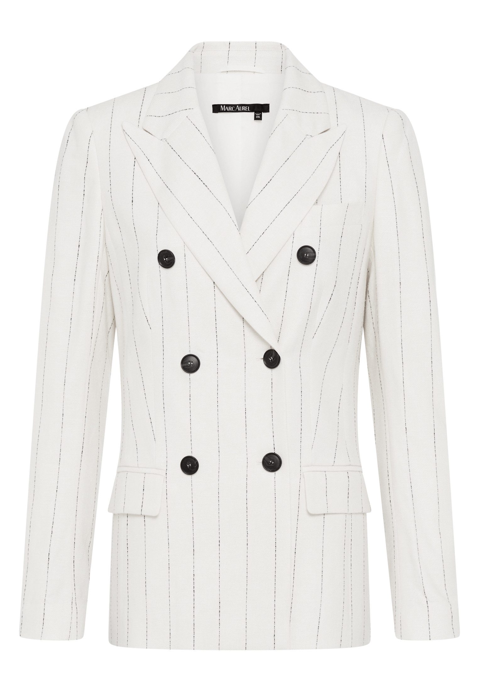 MARC AUREL Longblazer mit Streifenmuster