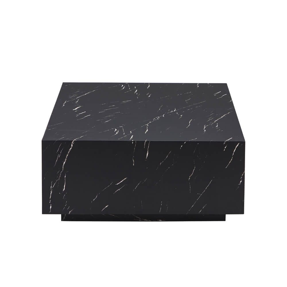 HOME DELUXE Couchtisch Marmor AMIRI Größenauswahl, Marmoroptik, Wohnzimmertisch
