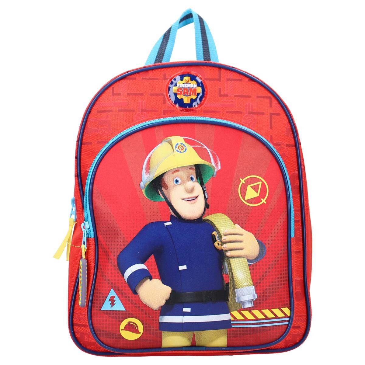 Freizeitrucksack Vadobag Kinderrucksack 8 Liter Sam, Feuerwehrmann Kindermotiv
