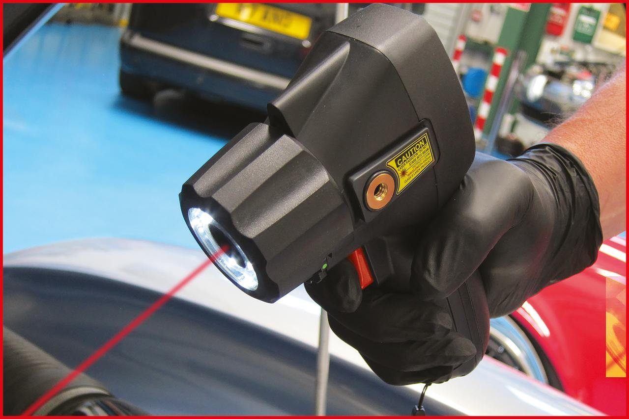KS Tools Fensterthermometer Wärmebildkamera mit UV-Lampe