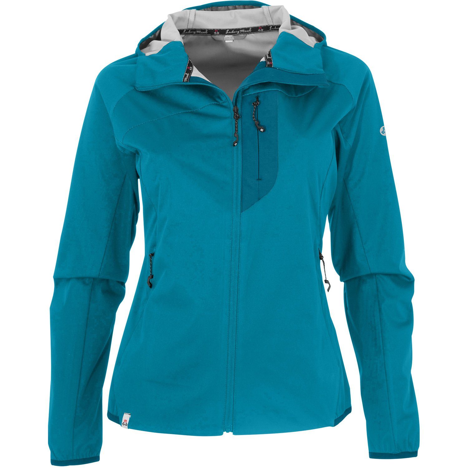 Sport® Softshelljacke Blau Wildbarren Maul Softshelljacke