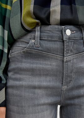 s.Oliver 5-Pocket-Jeans Jeans Izabell / Skinny Fit / Mid Rise / Skinny Leg Label-Patch