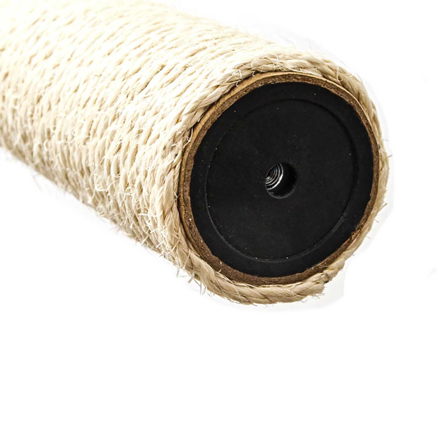 eyepower Ersatz-Kratzbaumstamm Ersatzsäule - 50 cm Sisalstamm für Katzenkratzbaum - Ersatzstamm M8, Ø 7,4 cm dicke Sisalsäule - Katzenbaum Ersatzteil - Sisal Kratzstamm