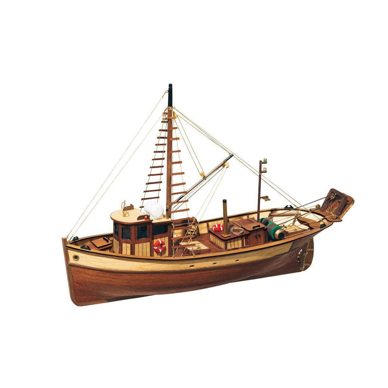 OcCre Modellbausatz Palamos 1:45 Schiffsbausatz, (Schiff, 1067-tlg., Schiffsbausatz mit Ständer), Made in Europe