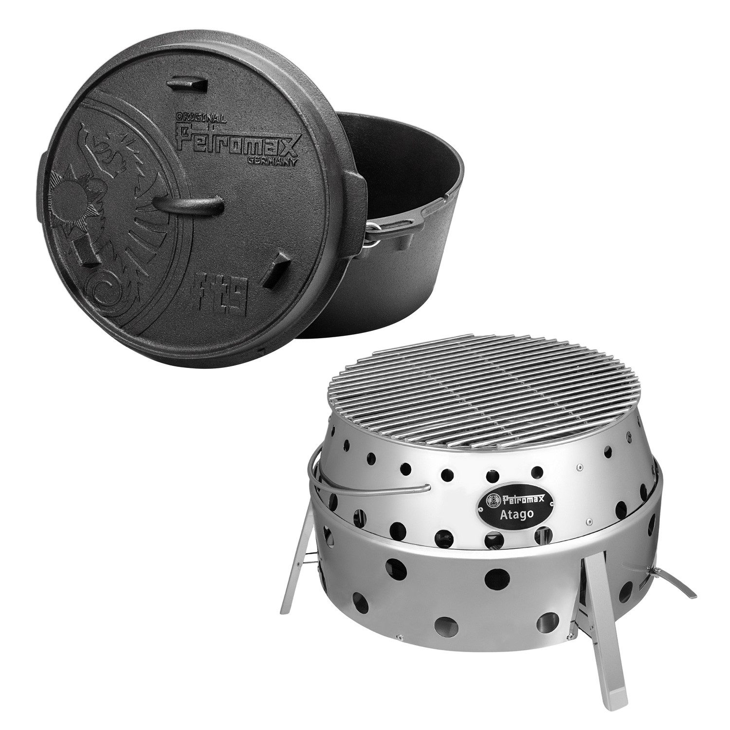 Petromax Petromax Atago + Feuertopf ft9-t ohne Füße