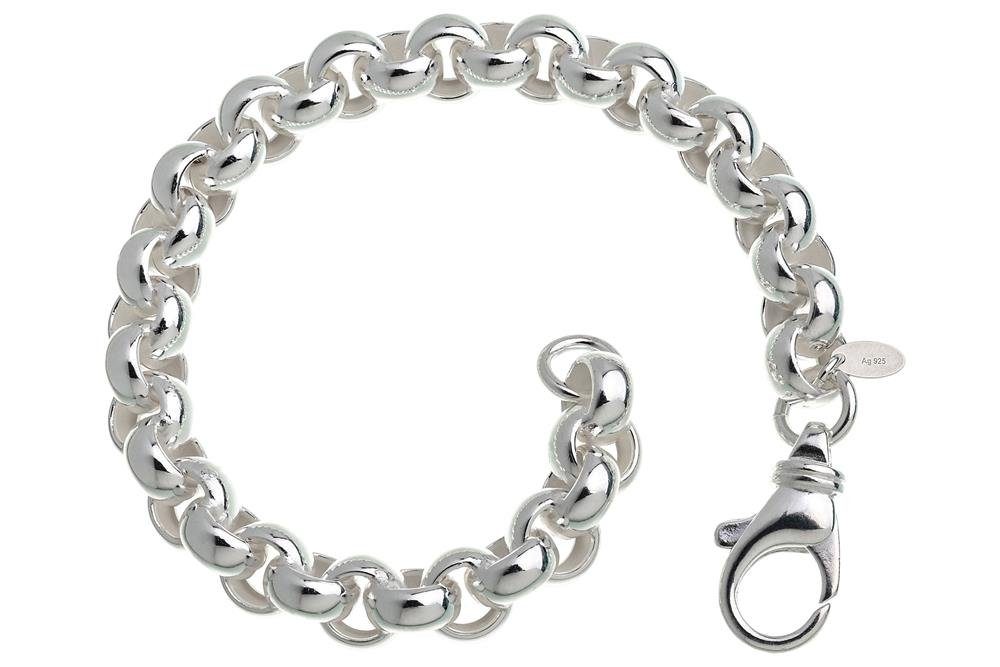 Silberkettenstore Silberarmband Rundes Erbskette Armband 8,5mm günstig online kaufen