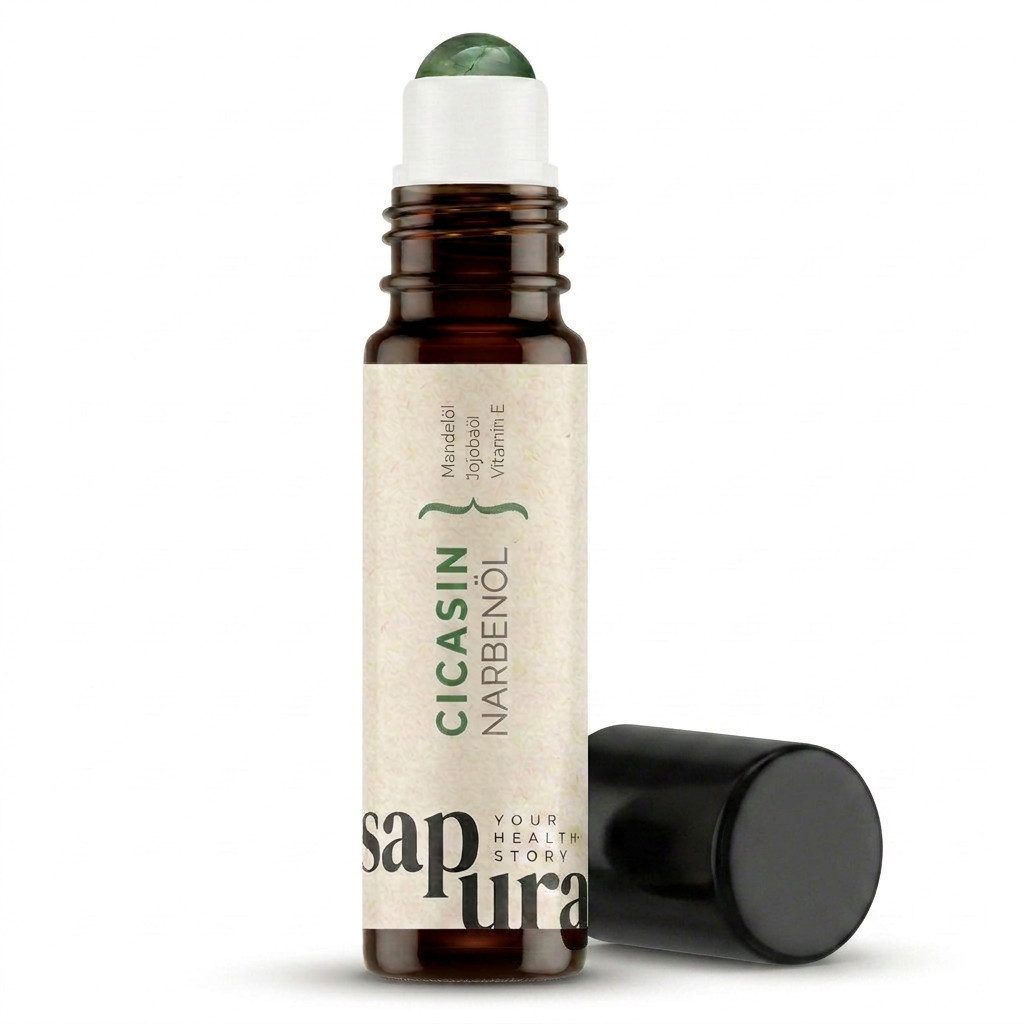 SAPURA Health Körperöl Narbenroller Narbenöl Roll-On für Gesicht & Körper