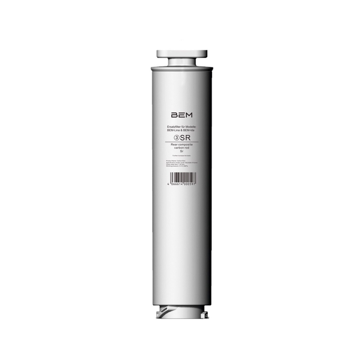 BEM Ersatzfilter SR Remineralisierung für BEM LINA und BEM IDA, mit Mineralmischung