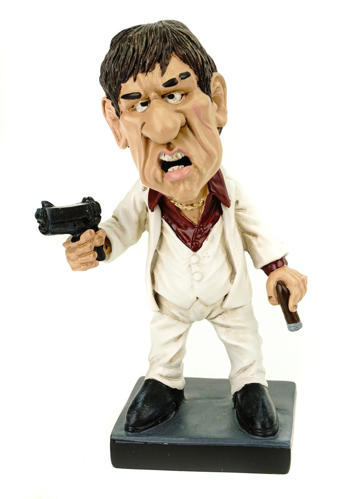 Vogler Dekofigur Funny Movie James W. Sratford lustige Figur Skulptur Karikatur