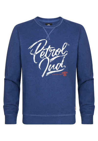 Petrol Industries Sweatshirt Pullover Sweatshirt mit Rundhalsausschnitt und (1-tlg)