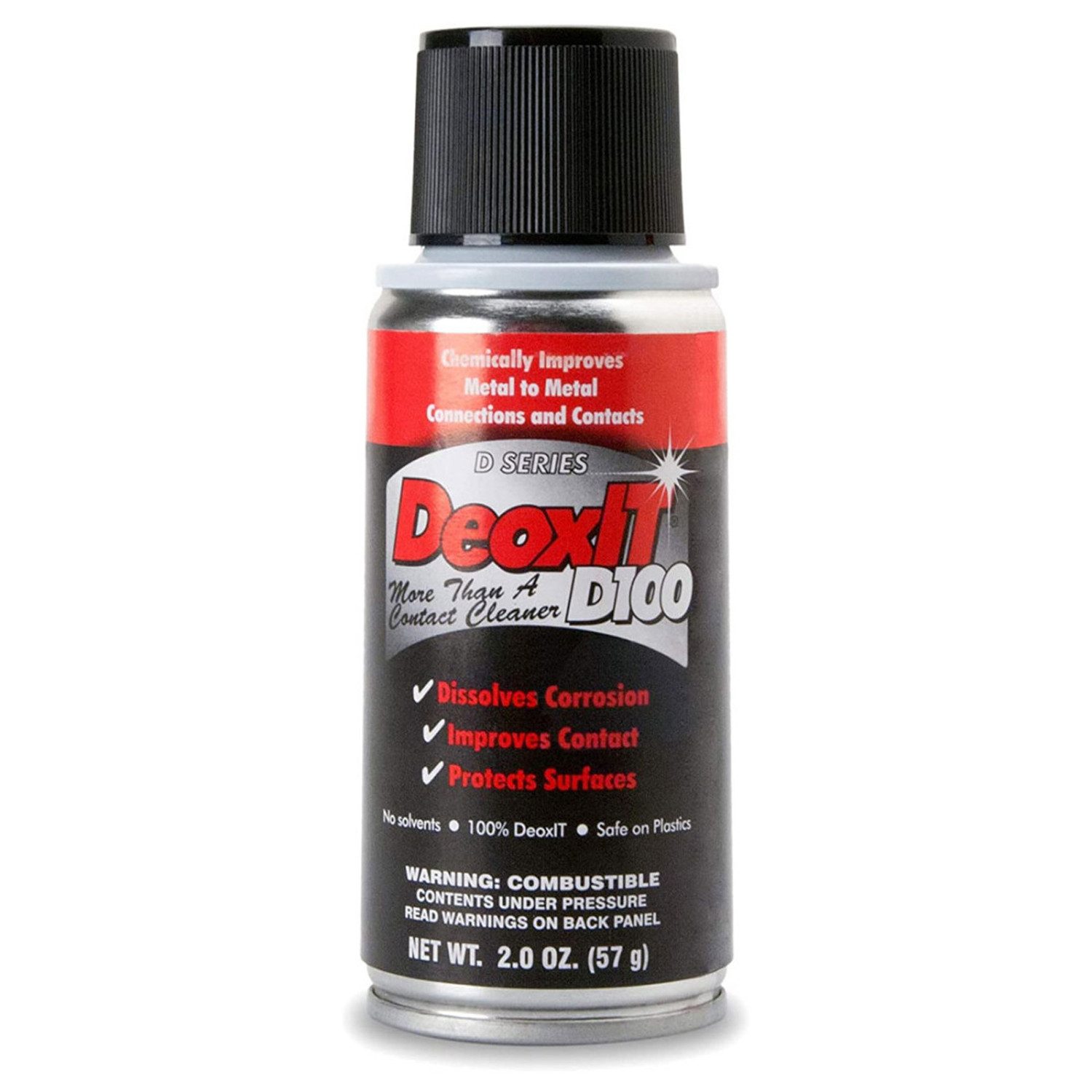 Caig Feinmechaniköl Caig DeoxIT Kontaktspray D100S-2 Kontakt-Reiniger, (Kontaktspray, 1-St., Kontaktspray), Hocheffektiver Kontaktreiniger