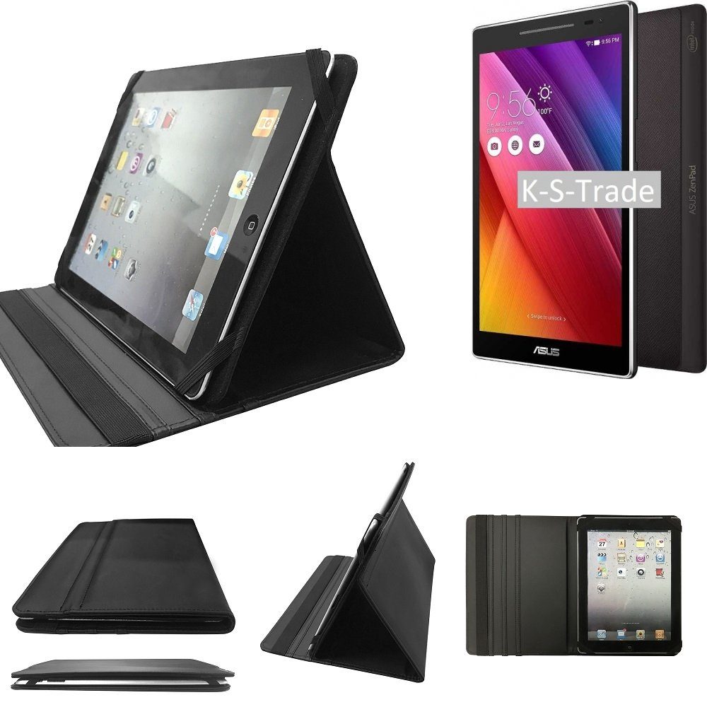K-S-Trade Tablet-Hülle für Asus ZenPad S 8.0, High quality Schutz Hülle  Business Case Tablet Schutzhülle Flip