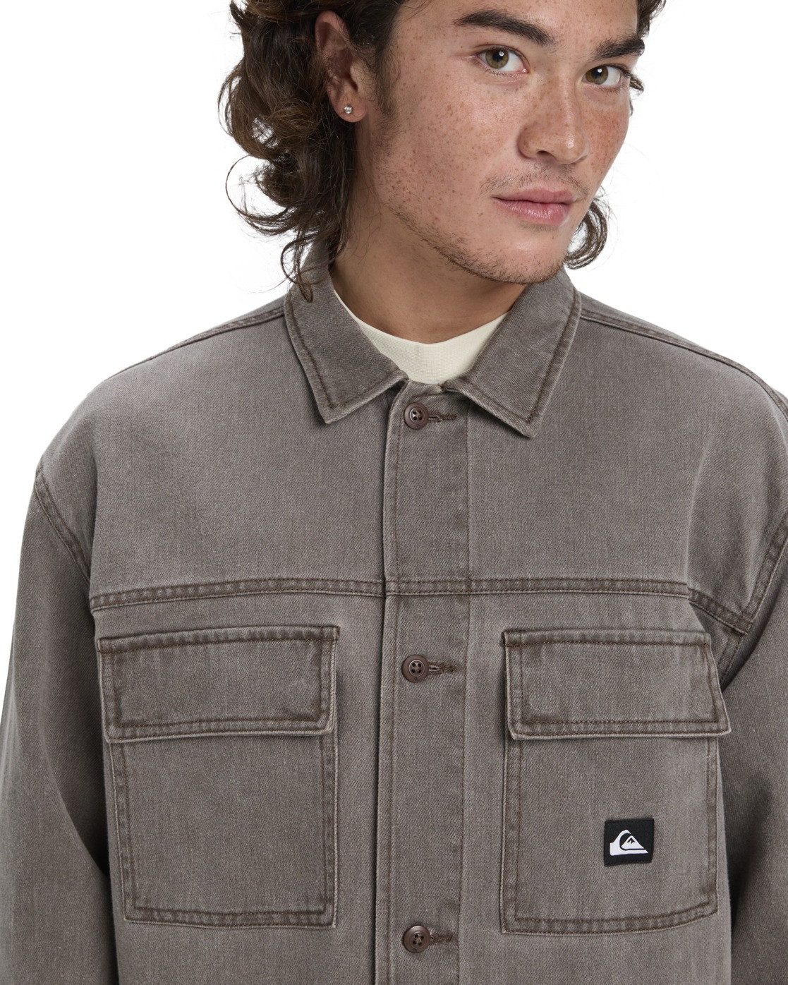 Quiksilver Langarmhemd Mohab Washed Twill