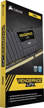 Corsair VENGEANCE® LPX 8 GB (2 x 4 GB) DDR4 DRAM 2400 MHz C16 PC-Arbeitsspeicher