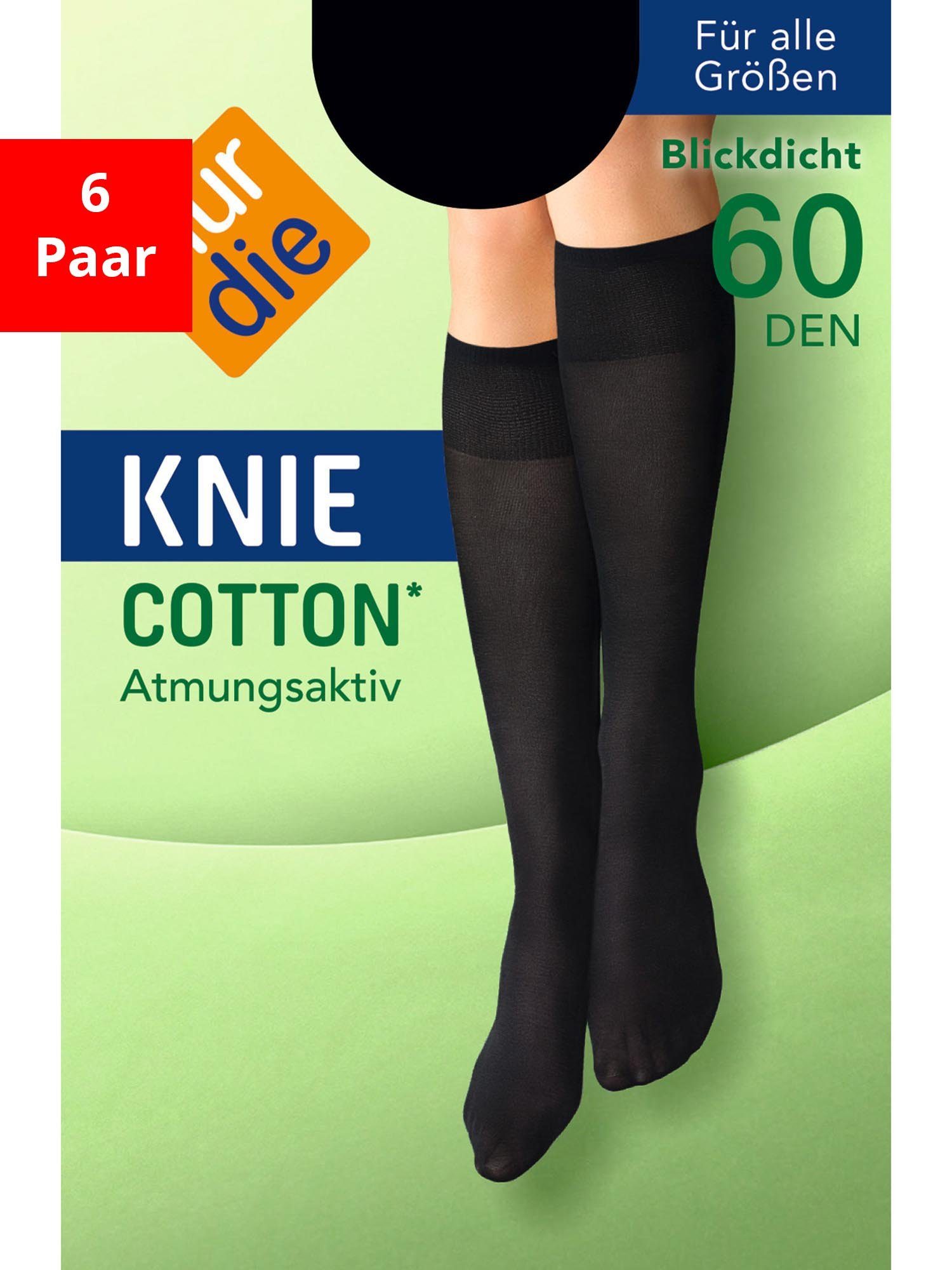 Nur Die Гольфи Гольфи Cotton 60 DEN (6-Paar)
