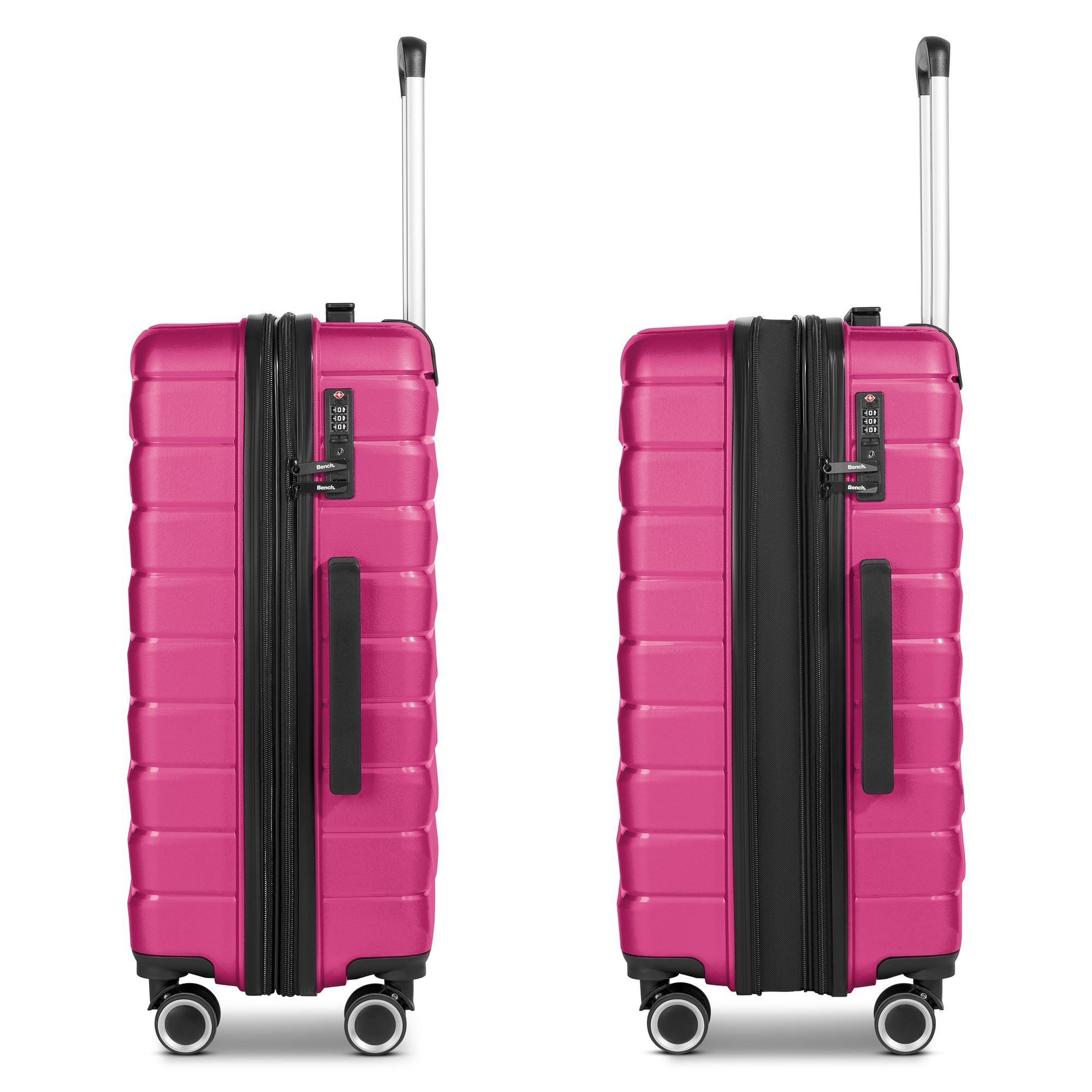 Bench. Trolleyset Paris, 4 Rollen, (3-teilig, 3 tlg), Polypropylen