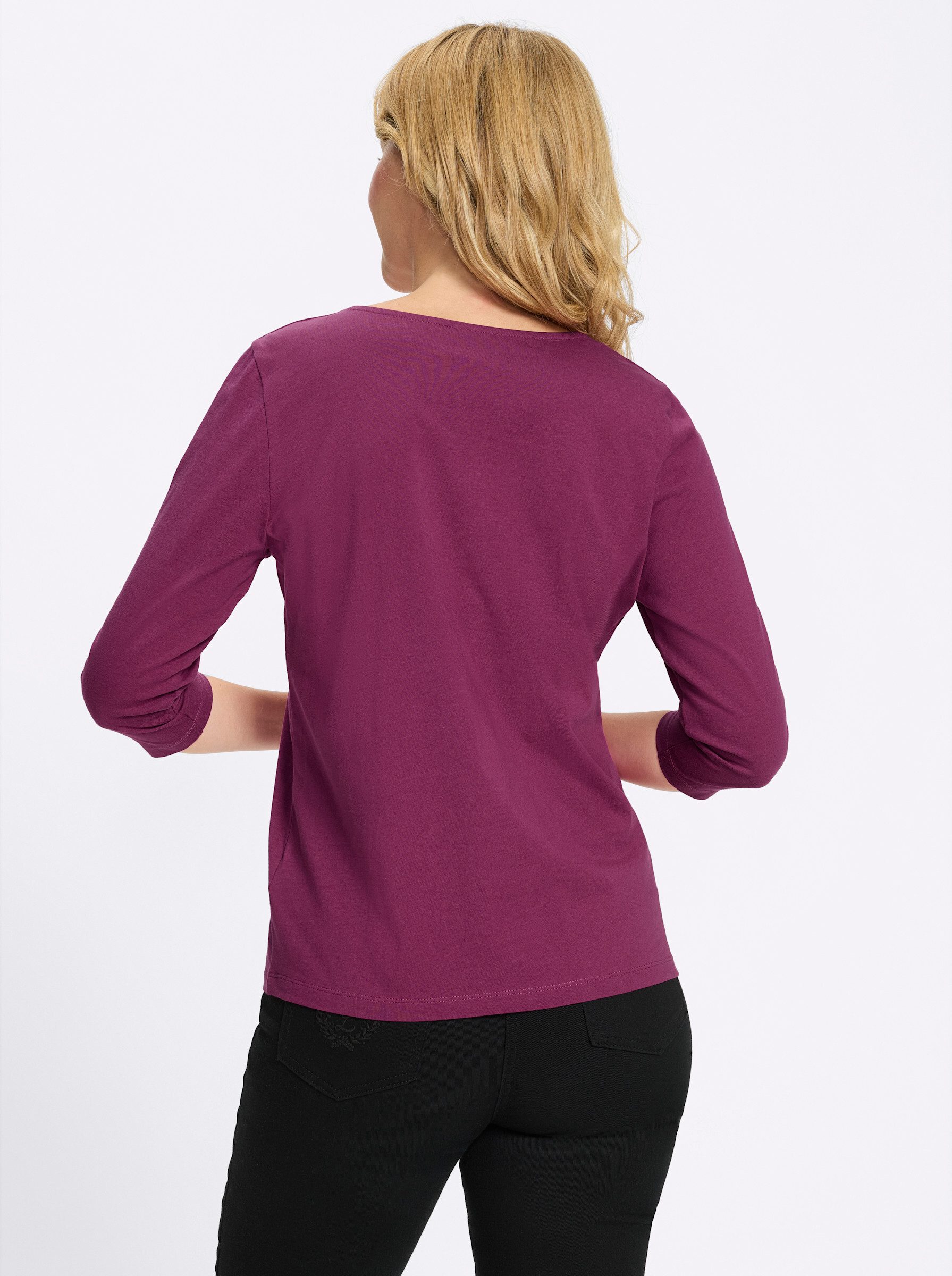 Sieh an! T-Shirt 3/4-Arm-Shirt 3/4-Arm – Bild 2 von 5