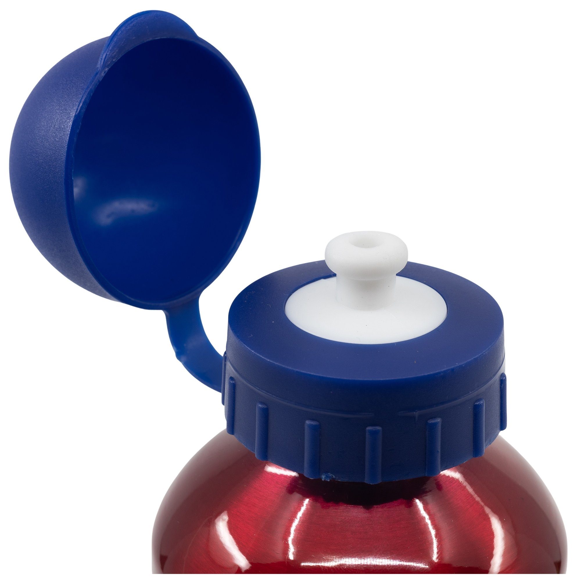 MARVEL Lunchbox Marvel Avengers Kinder Lunch Set 4tlg, (4-tlg), 3 Kammern Brotdose Alu-Trinkflasche Besteck