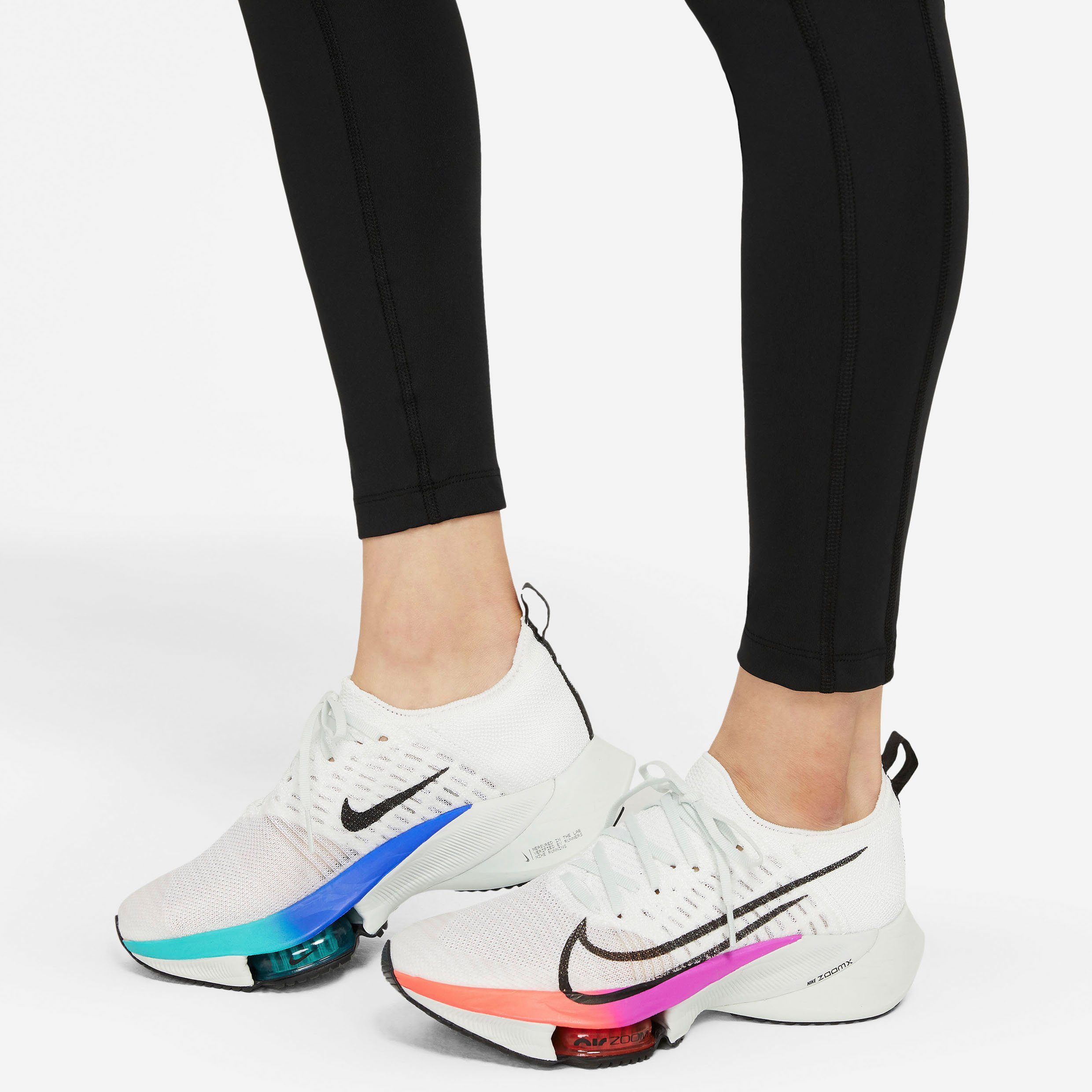 EPIC Lauftights MID-RISE LEGGINGS FAST WOMEN'S Nike POCKET schwarz RUNNING