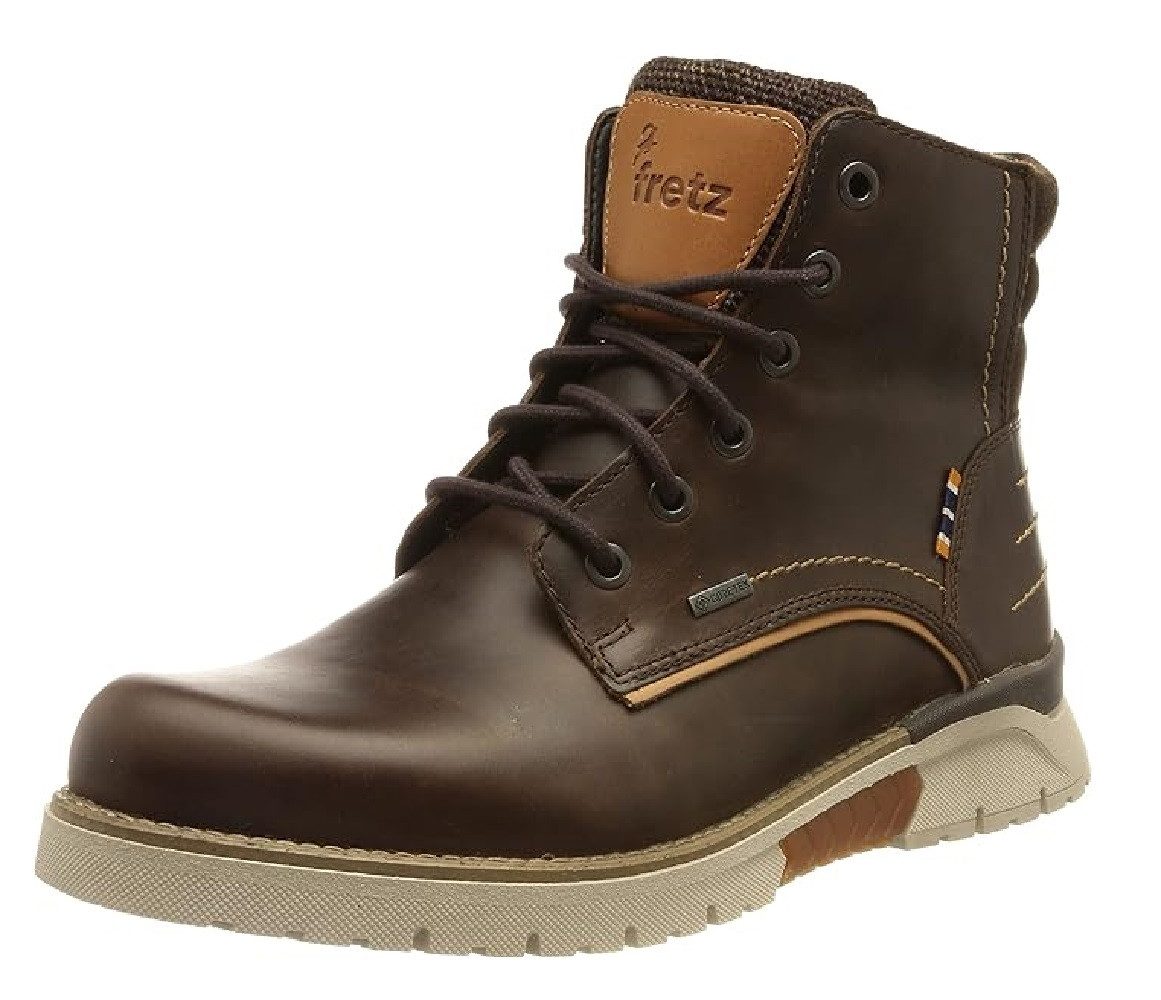 FRETZ Cooper Philadelphia Herren Stiefel Mid Gore-Tex schwarz Bootsschuh